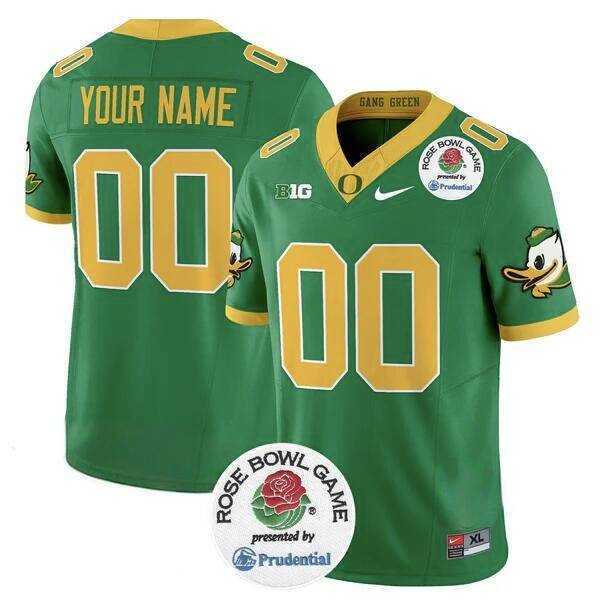 Men's Oregon Ducks Active Player Custom Green 2024 F.U.S.E. Rose Bowl Vapor Limited Stitched Football Jersey,We sell and wholesale Men's Oregon Ducks Active Player Custom Green 2024 F.U.S.E. Rose Bowl Vapor Limited Stitched Football Jersey on line form chian!